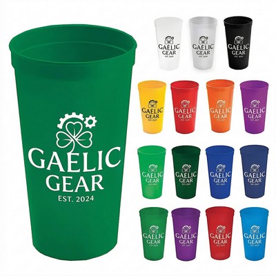 Reusable 24 Oz Stadium Cup