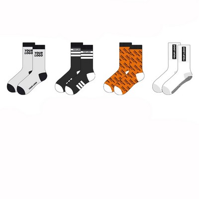Soft Cotton Jacquard Socks