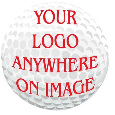 Golf Ball Maxi Magnet (3 Square Inch)