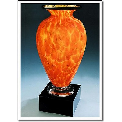 Fireblaze Mercury Vase w/o Marble Base (5"x10")