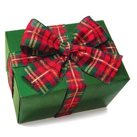 5/8" Christmas Plaid Ribbon