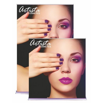 60" Silverstep - 92"h Super Flat Graphic Package
