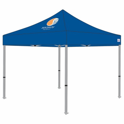 Commercial Grade Aluminum M 10x10 Custom Canopy Kit (Full Color Thermal Print, 1 Location)