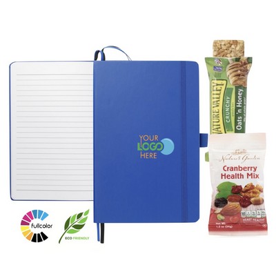Eco Friendly Journal w/Healthy Snacks