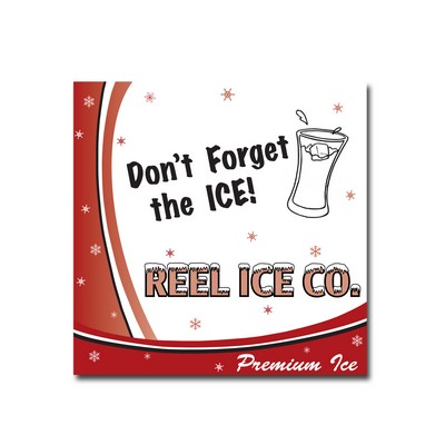 Decal On White Vinyl Material - Lamination For Extended Outdoor Use (5"X5")