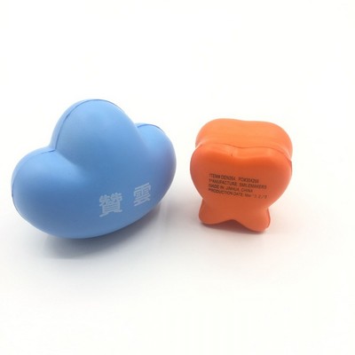 Cloud Shape Tooth Shape Stress Reliever