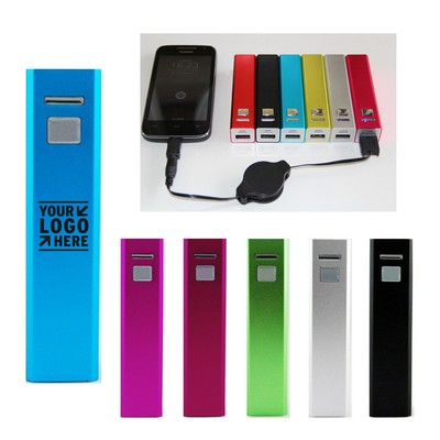 2,200 mAh Custom Emergency Mobile Charger Power Bank