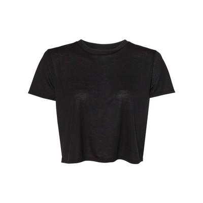 Bella+Canvas® Women's Flowy Cropped T-Shirt