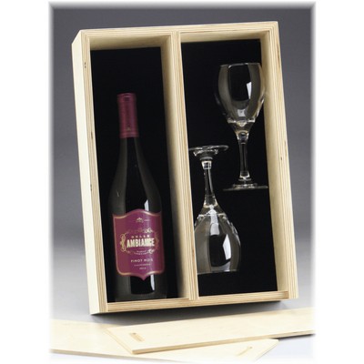 Premium Birch Wood Slide Top Box