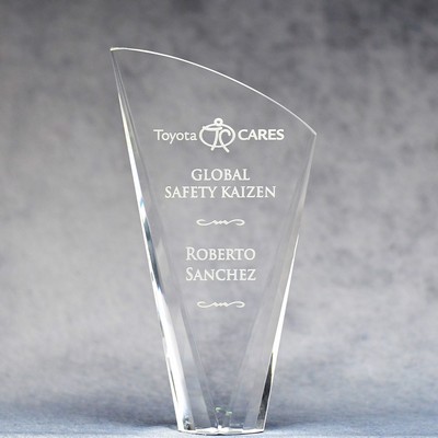 Spectra Color Crystal Sail Award - 8.25"
