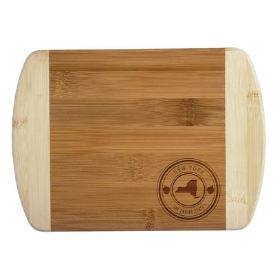 New York State Stamp 2-Tone Bar Board