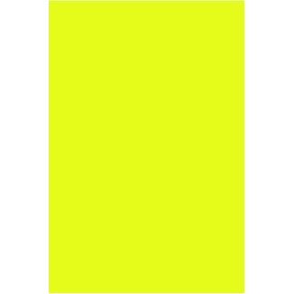 Fluorescent Chartreuse Rectangle Labels - 3" x 10"