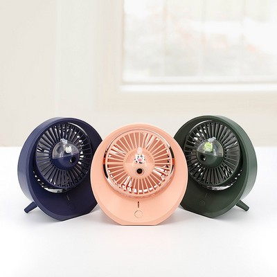 2" 1 Rechargeable Air Humidifier Fan