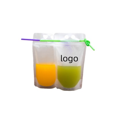Hand-held Drinking Pouch