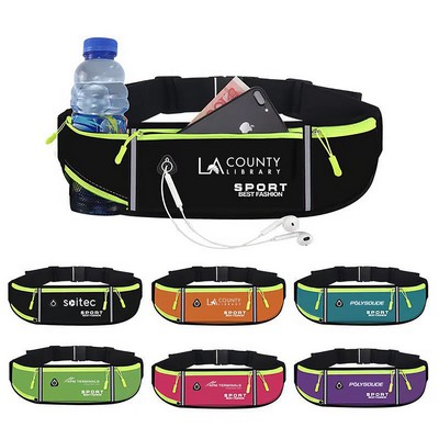 Running Belt Waist Pack Bag, Running Fanny Pack, Gym accessories, Jogging Pocket Belt