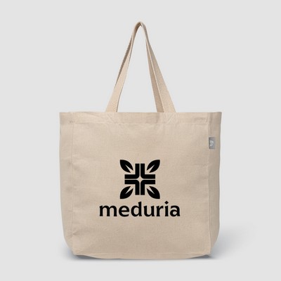 Toronto - 8 oz. Recycled Cotton Blend Shopper Tote Bag - Silkscreen