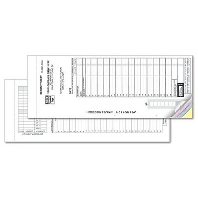 Deposit Ticket Forms - Loose, Maximum entry (2-Part)