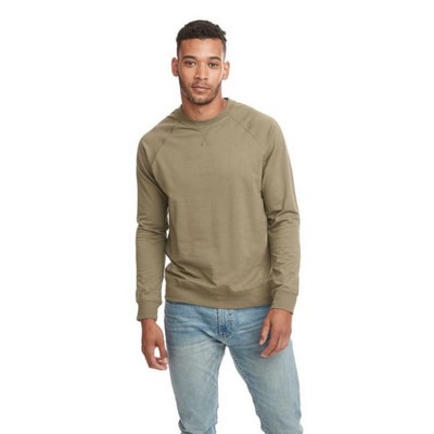 Next Level Unisex French Terry Raglan Crew