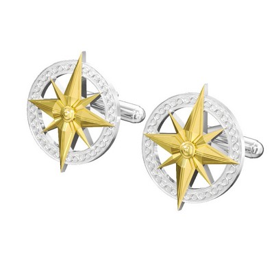 0.5'' Custom 3D Cufflinks