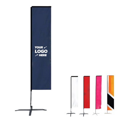 Rectangle Advertising Flag 14'