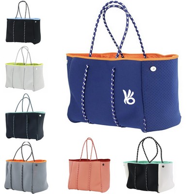 Neoprene Multipurpose Beach Tote Bag