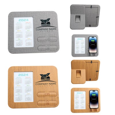 Picture Frame with Wireless Charger