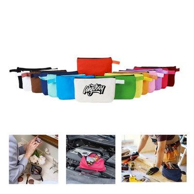 Canvas Travel Cosmetic Bag
