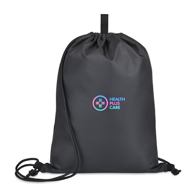 Repeat Lite Recycled rPET Cinchpack - Black