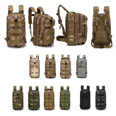 Versatile Military Tactical Backpack with Multiple Features