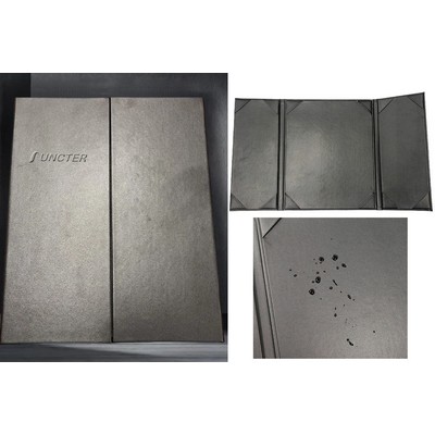 4.25+8.5X11" 3 Views Dinner Menu Cover