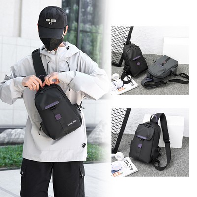 Crossbody Sling Bag Backpack With Multiple Storage Pockets