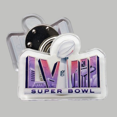 1.5" Acrylic Pins