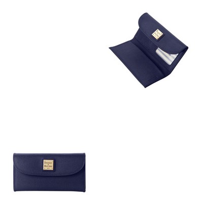 Dooney & Bourke Saffiano Continental Clutch - Marine Blue