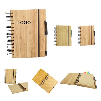 Bamboo B6 Notebook with Pen