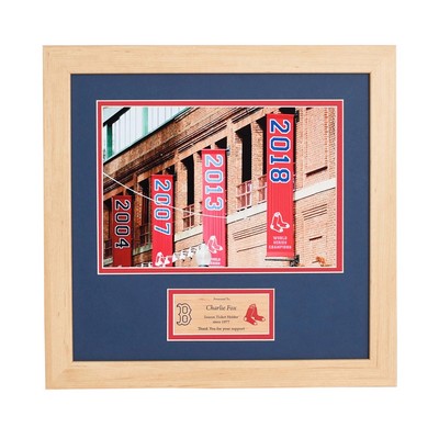 Custom Framed Commemorative Photo