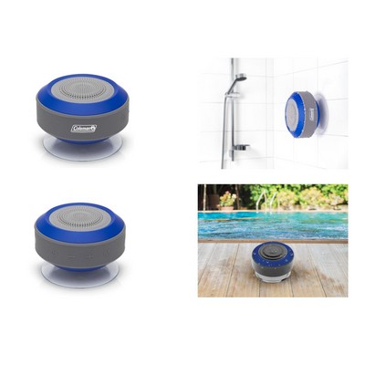 Coleman Waterproof Blue Bluetooth Speaker