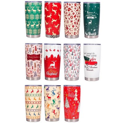 20 oz. Christmas Insulated Tumbler
