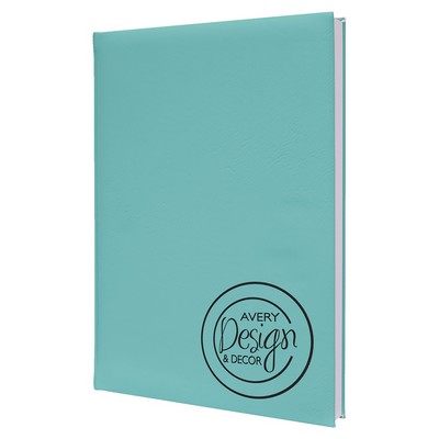 Leatherette Sketch Book with Unlined Notepad