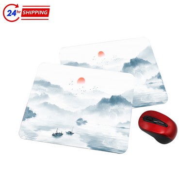 Rectangular Mouse Pad With Edge