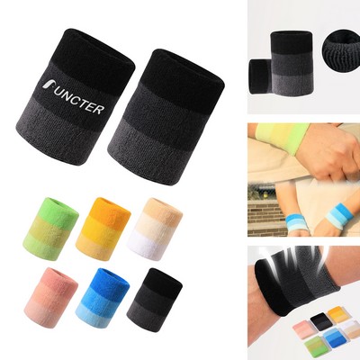 Breathable Cotton Terry Cloth Badminton Sport Wristband
