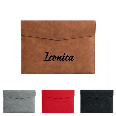 Leather A4 File Folder