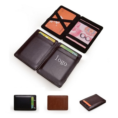 PU Magic Flap Wallet