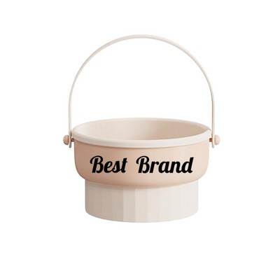Innovative Collapsible Makeup Brush Cleaner Bowl
