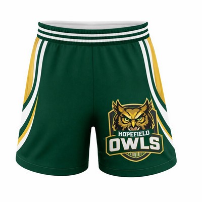 Sublimated Women's Performance Basketball Shorts 160GSM