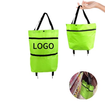 Foldable Shopping Cart With Wheels