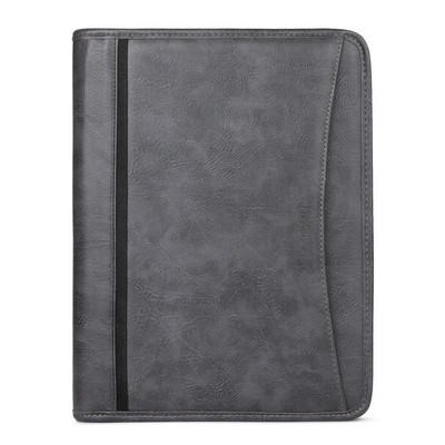 Bugatti Valentino Writing Case Vegan Leather - Gray