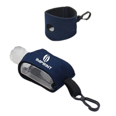 Hand Sanitizer Neoprene Sleeve Holder