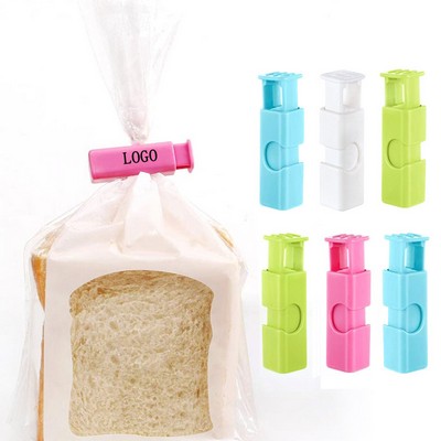 Press-to-close Food Clip