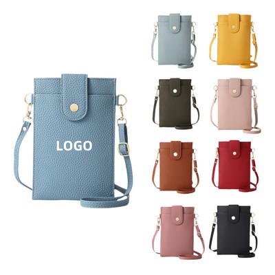 Small Leather Crossbody Phone Bag