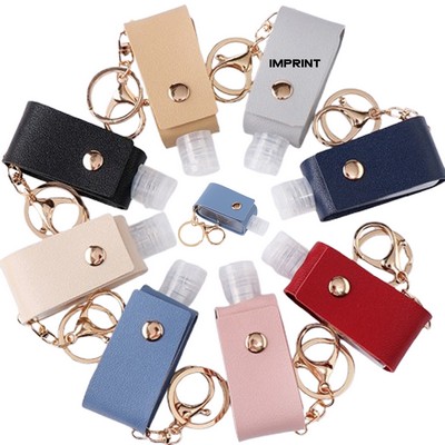 Hand Sanitizer Holder Keychain